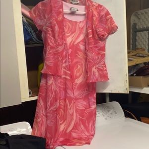 In studio dress